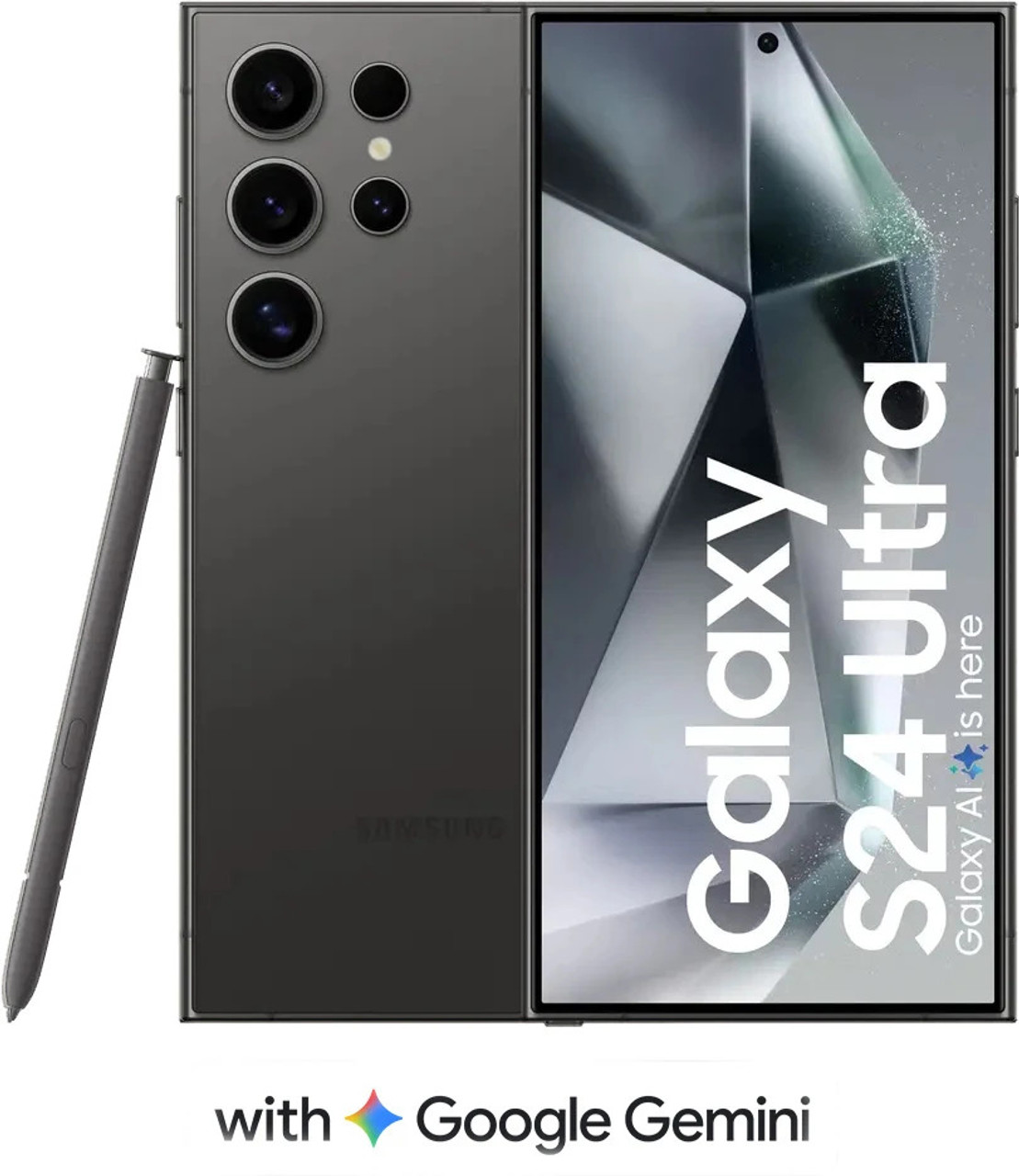samsung galaxy s24 ultra 5g (titanium black, 256 gb) (12 gb ram)